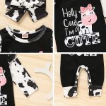 GRNSHTS Baby Newborn Girl Romper Infant Letter Print Bodysuit Jumpsuit+Hat+Headband Coming Home Clothes Outfit Set - Image 6
